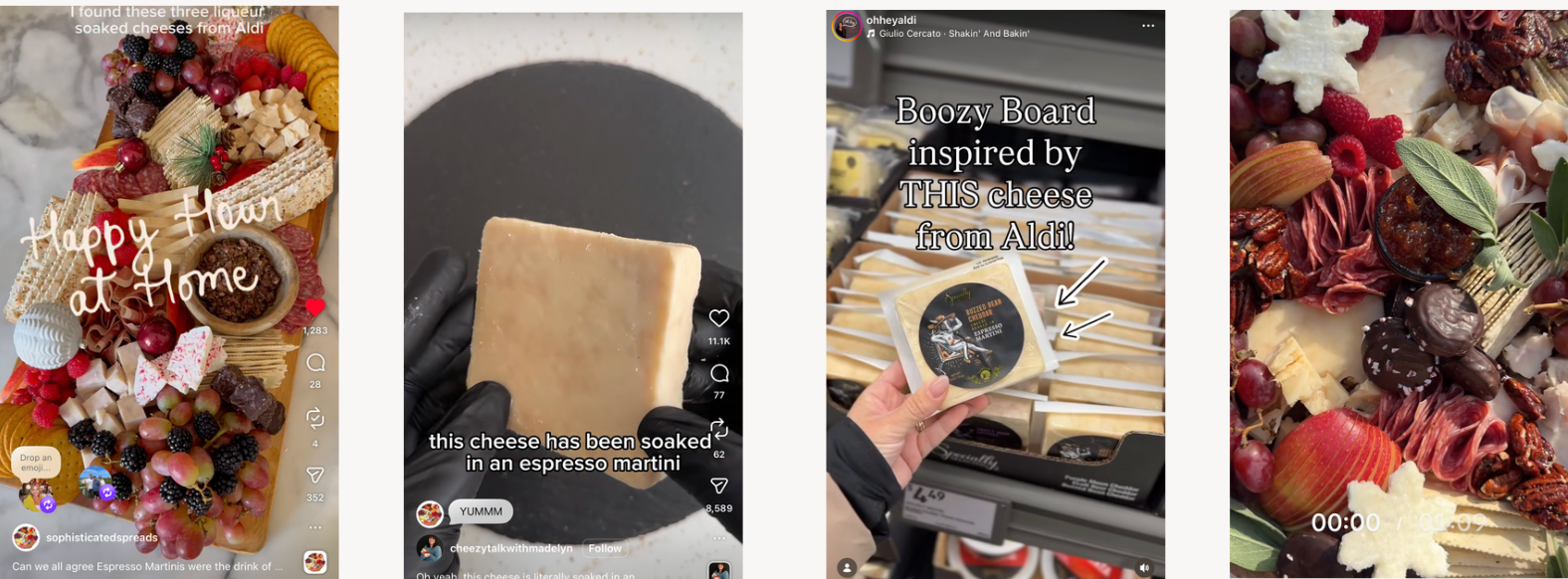 Aldi x Fiscalini Influencer Campaign